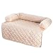 PETMAKER Furniture Protector Pet Cover with Bolster - Beige - 30x30.5