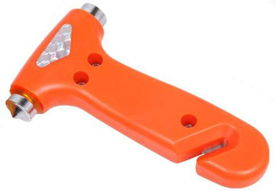 Detectorcatty 2 in 1 Safety Hammer LifeSaving Hammer Escape Hammer Car Window