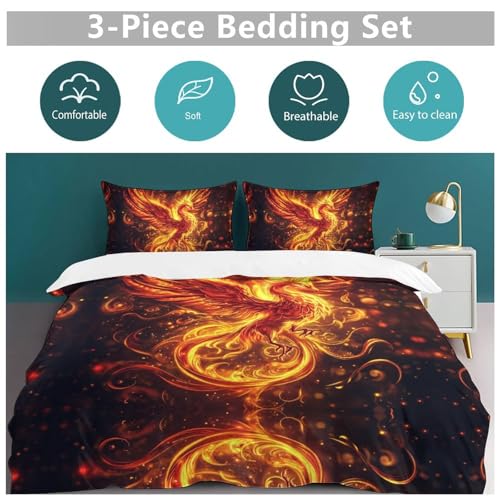Juego de ropa de cama de 3 piezas 200x200 cm de microfibra suave para niños 6