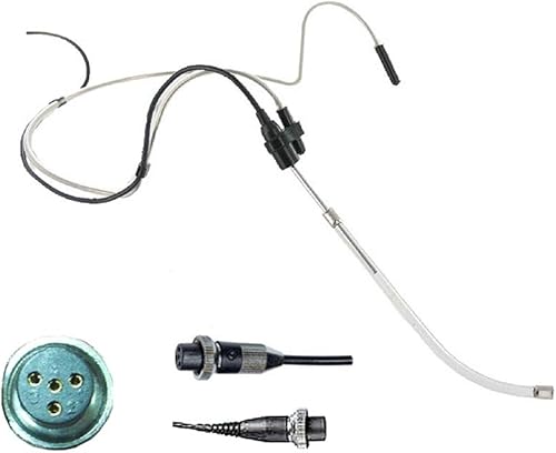 avl622auricular profesional micrófono con Boom (compatible con móviles miproPeaveyBeyer Mini 4Pin Screw-On Conector)