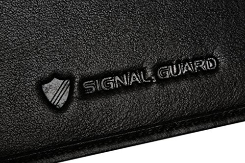 Slim RFID Wallet For Men - Stop Identity Theft, Excellent Credit Card Protector. Made From 100% Pure Leather Tested to Last A Lifetime.3