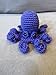 Crochet Octopus Friend (Purple)