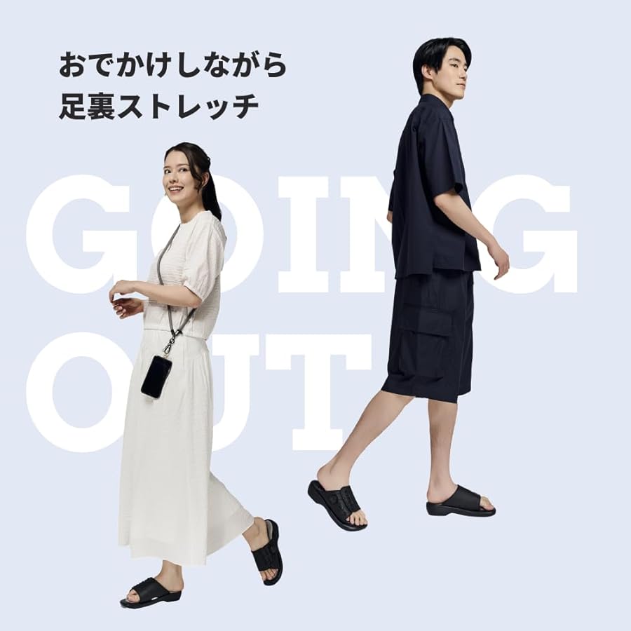 Amazon | [SSS] 兼子ただし公式ストア Kaneko stretchサンダル
