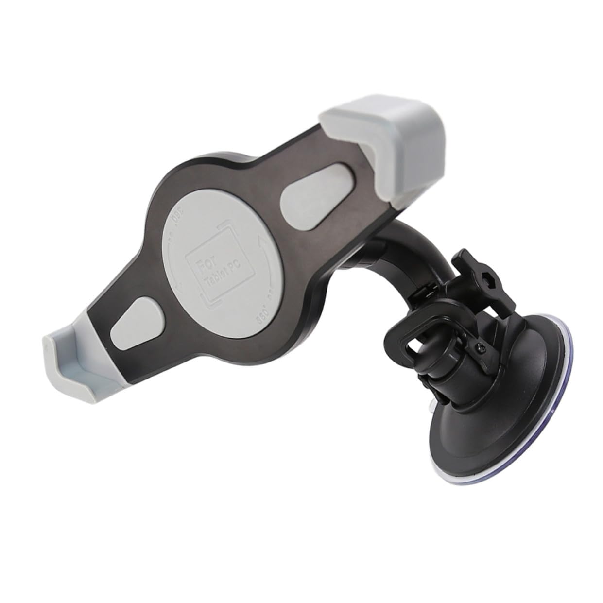 GALPADA Supporto Tablet Auto con Grande Braccio per Navigatori Montaggio Veicolare Stabile e Resistente Nero
