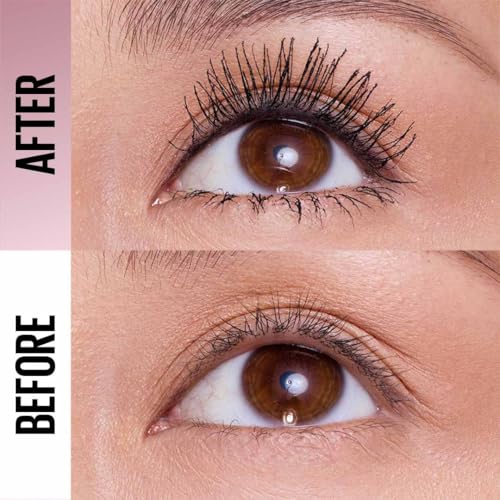 Image of Maybelline Lash Sensational Sky Tubes Tubing Mascara, Very Black | Extension-Like Length, Conditioning with Shea Butter + Castor Oil, 7ml