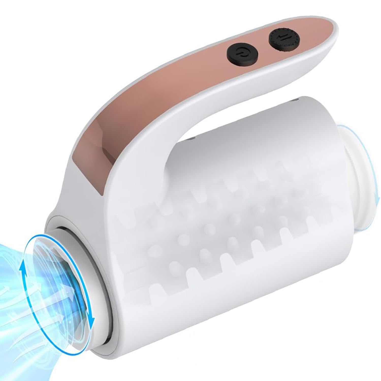 Masturbatore Elettrico Rotante Maschio 2 In 1 Con 10 Modalità Di Vibrazione Telescopiche, Stimolatore Di Resistenza Del Pene, Stimolatore Della Nappa Della Vulva Tasca, Ricaricabile Con USB