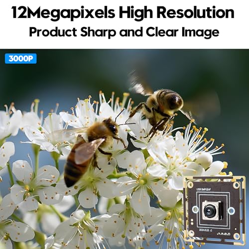 Module caméra USB 4K PDAF à optique précise de 65 degrés pour capture de précision