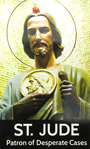 Saint Jude Medal Pendant Necklace,No Tarnish Chain3