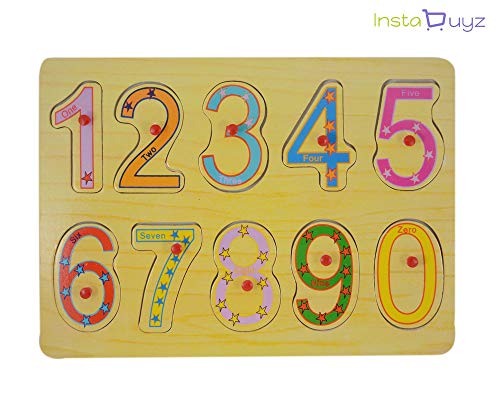Image of Farm House Animal Premium Wooden Puzzle /Educational Toy with Knobs for Children (Animal)