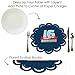 Big Dot of Happiness Boy 16th Birthday - Sweet Sixteen Birthday Party Round Table Decorations - Paper Chargers - Place Setting for 12