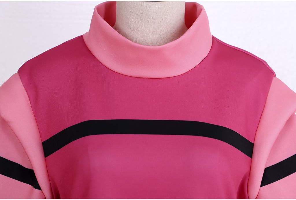 Women's Coat for ZIM Cosplay Costume Halloween Hoodies Top Pink Jacket - Image 4