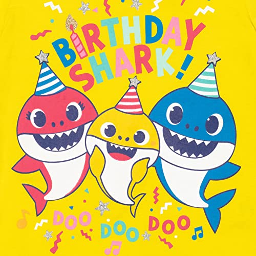 Pinkfong Baby Shark Girls Birthday T-Shirt Infant to Little Kid3