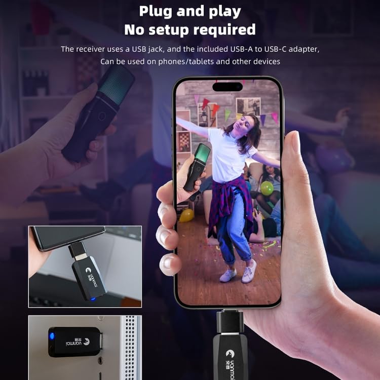 USB Receiver and Adapter Connection