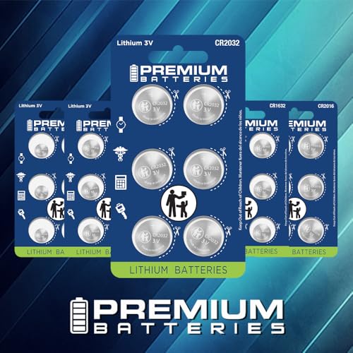 Pilas botón Premium BR1225 Litio 3V 24 unidades miniatura 4
