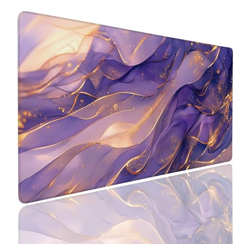Tapis de souris gaming XL grand tapis de bureau antidérapant