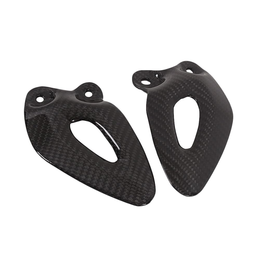 Per Triumph 3 R 2020 2021 Piastra Tacco In Fibra di Carbonio Twill Gloss Moto Rearset Pedana Copertura