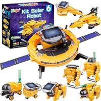 Dioju 13-in-1 Solar Robot Kit Toys for 8 9 10 11 12 Year Old Boys, STEM Projects for Kids Ages 8-12, Building Science Toys Set, Solar Powered Robotics Kit, Kids Birthday Gifts for Boys Girls