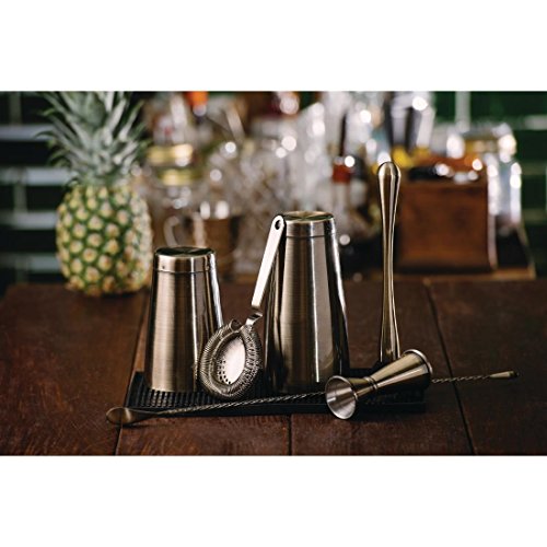 Beaumont DF225 RVS mezzlar Tin op Tin Boston Cocktail Shaker - Image 3