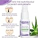 Hair Growth Inhibitor for Face & Body, Permanent Hair Removal Spray– Reduces Hair Growth, Gentle & Effective, Moisturizes Skin, Lightens Regrowth, for Face, Underarms, Legs, Bikini Line, Arms（1PCS）