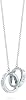 TIFFANY & Co. Tiffany 1837 Interlocking Womens Silver Necklace Pendant Parallel Import