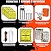 72 Hour Survival Kit - 291 Pieces Survival Gear and Supplies - 45L Go Bag Emergency Backpack, First Aid, Water Filter, Food, Tools, Tent, Camping Essentials, Emergency Preparedness - The Alpha, ACU L