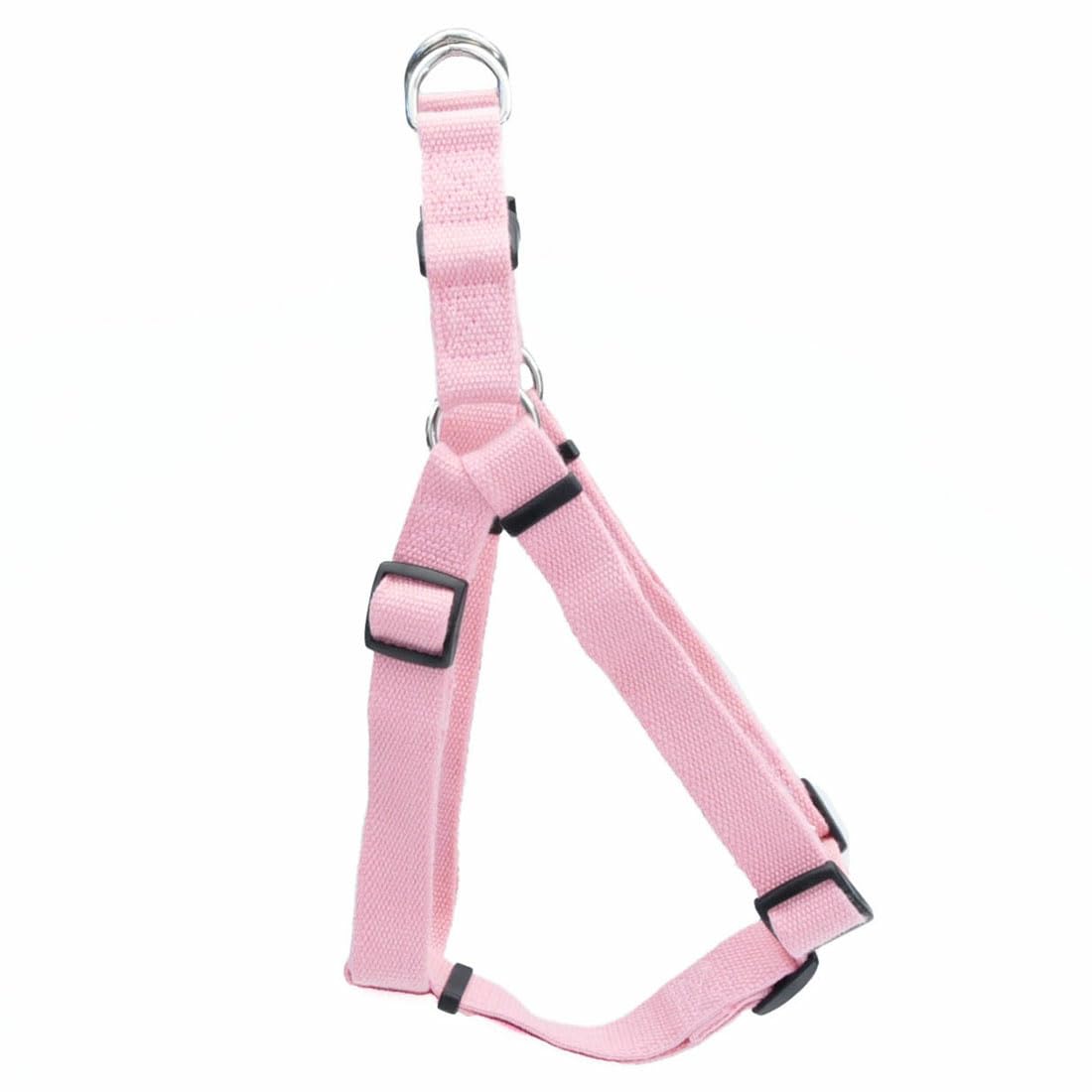 Coastal - New Earth Soy - Adjustable Dog Harness, Rose, 1" x 26"-38"