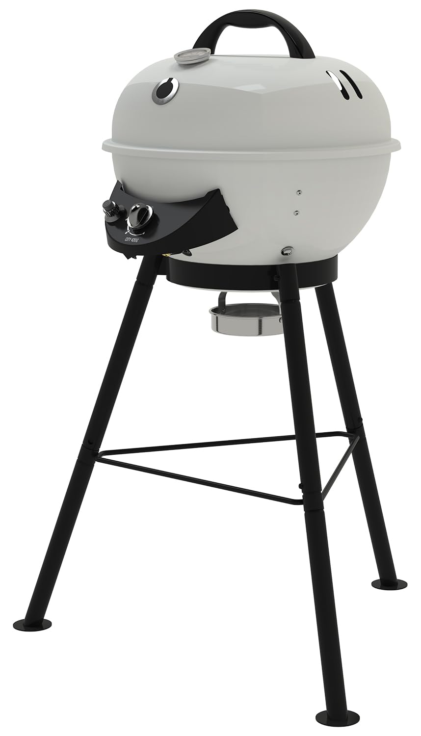 Outdoorchef Gas Kugelgrill City 420 G SE Vanilla mit Tragetasche
