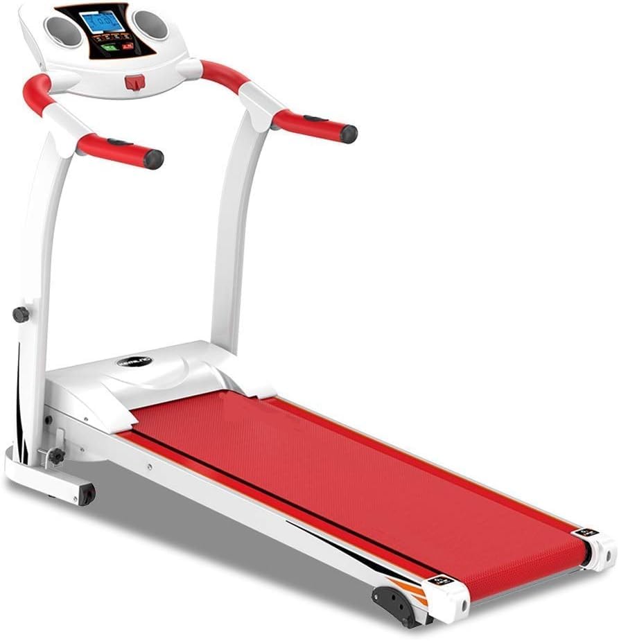 Image of Treadmill,Household Silent Treadmill,Foldable Small Weight Loss Slimming Mute Walking Machine,Fitness Equipment,for Home Use (red)