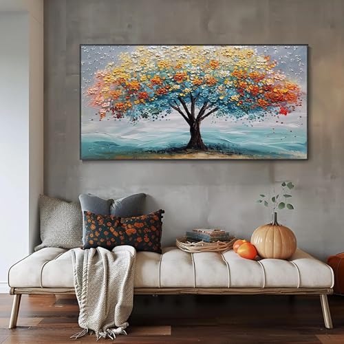 Impression sur toile Arbre de Vie : paysage bohème inspirant - 5