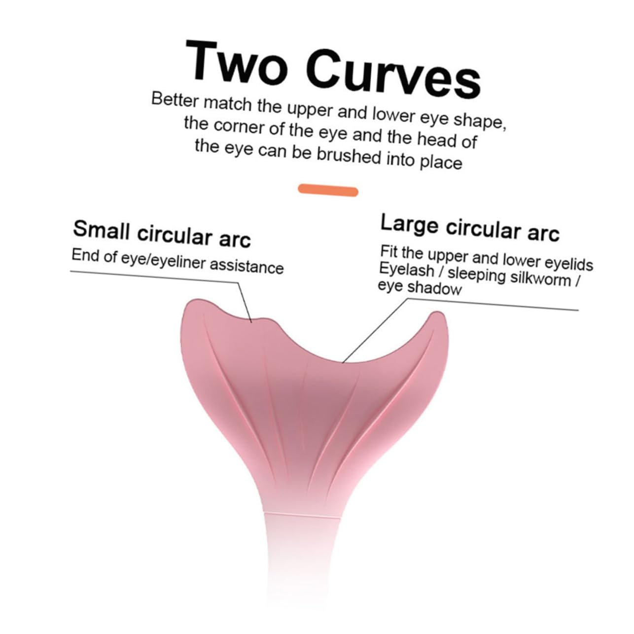 NULYLU 2Pcs Eyelash Brush Guards Durable Mascara Shield Applicators for Neat Eye Makeup Portable Eyeliner Tool with Combs for Effortless Application