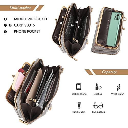 Image of Montana West Crossbody Cell Phone Purse for Women RFID Blocking Cellphone Wallet