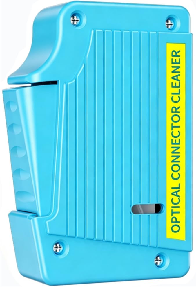 ERSTICKT 1PCS Fiber Optic Connector Cleaner, Fiber Optic Clean Supports 1.25mm/2.5mm,SC,FC,ST,MU,LC, All Types of Connectors, Cleans Over 500 Times