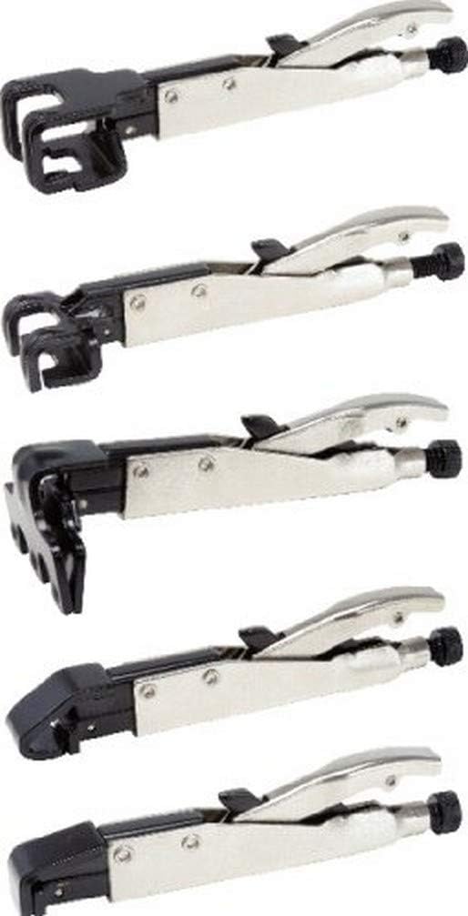 Axial grip pliers set, 5 pcs