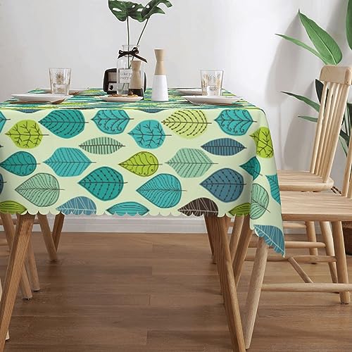 Nappe rectangulaire feuille 137x183 cm PEIXEN lavable - 4