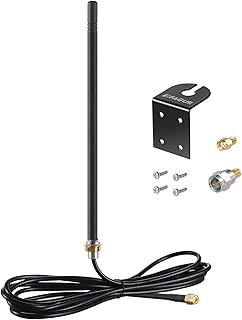 Outdoor Smart Gate Door Opener Extended Long Range Receiver Antenna for GTO Mighty Mule MM571W MM572W MM371W MM372W F3101MBC MMS100 LiftMaster Ghost All Series Controls Garage Gate Opener ，Eifagur