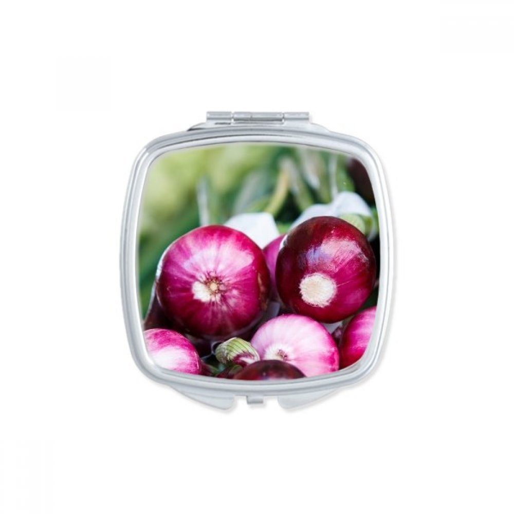 Miroir de maquillage compact poisson tropical fait main idée cadeau mignon multicolore
