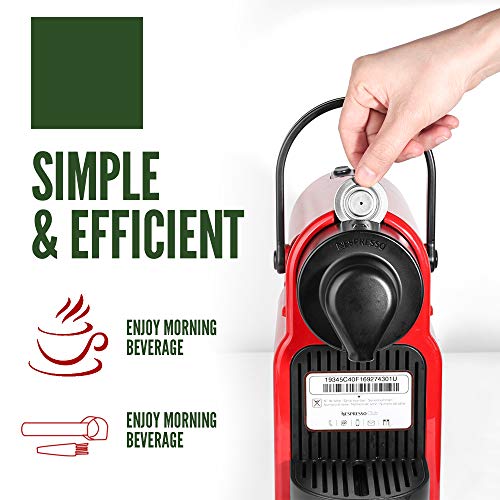 DECDEAL Máquina de café acessório cápsula de café modelo shell filtro de pó de enchimento reutilizáv