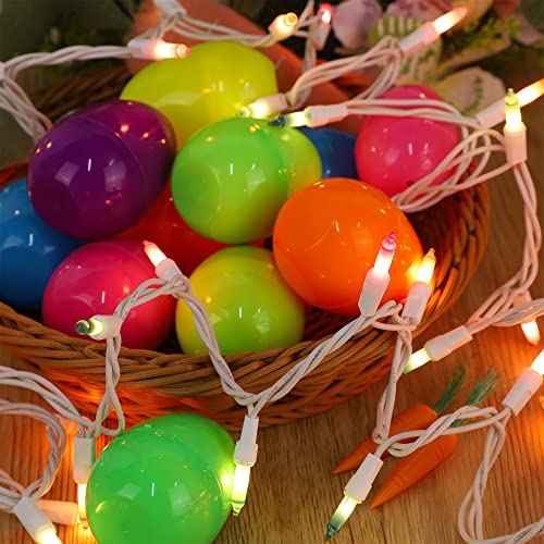 Easter String Lights, 150 Count 30 Ft White Wire Mini Pastel Fairy Lights, 120V Ul Certified Connectable Xmas Incandescent Lights For Garden Patio Holiday Party Outdoor Indoor Decoration, Multicolor #TOP5