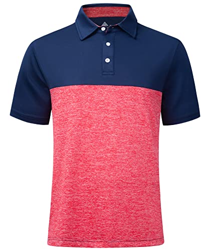 Camisetas Polo para Hombre Manga Corta Dry Fit Rendimiento Casual Golf para Entrenamiento