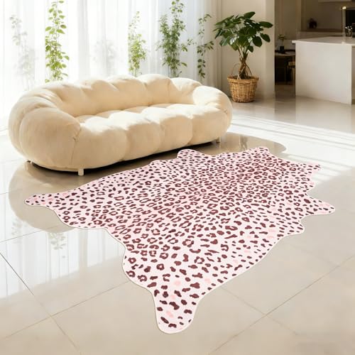 Tapete Decorativo Animal Print Leopardo 140x133 cm