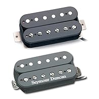 (1) Seymour Duncan SH-1N '59 Model Black Neck Humbucker Guitar Pickup 11101-01-B (1) Seymour Duncan TB-4 JB Model Trembucker Bridge Humbucker Black Pickup 11103-13-B
