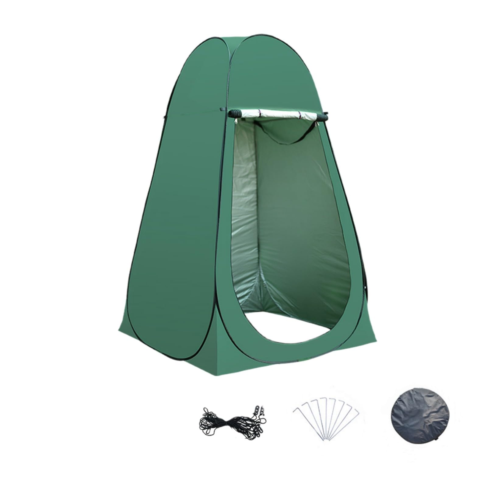 Spogliatoio spazioso, tenda portatile da campeggio all'aperto, tenda pop-up per la privacy, tende da doccia automatiche, capannone per cambio pesca, robusto e facile da piegare
