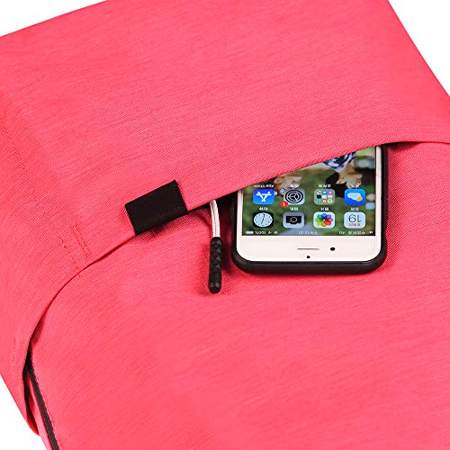 Image of School Backpack,Casual Laptop Bag for Men Women Boys Girls /Office School Day Pack Bag(Pink)