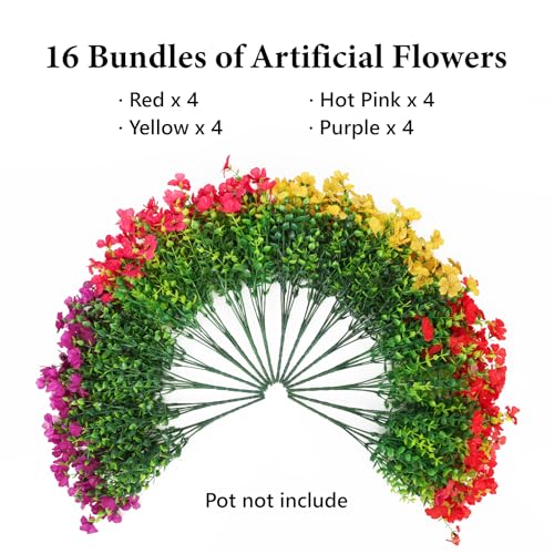 Save 13% on UV-Resistant Artificial Flowers for Outdoor Decor - Image 3