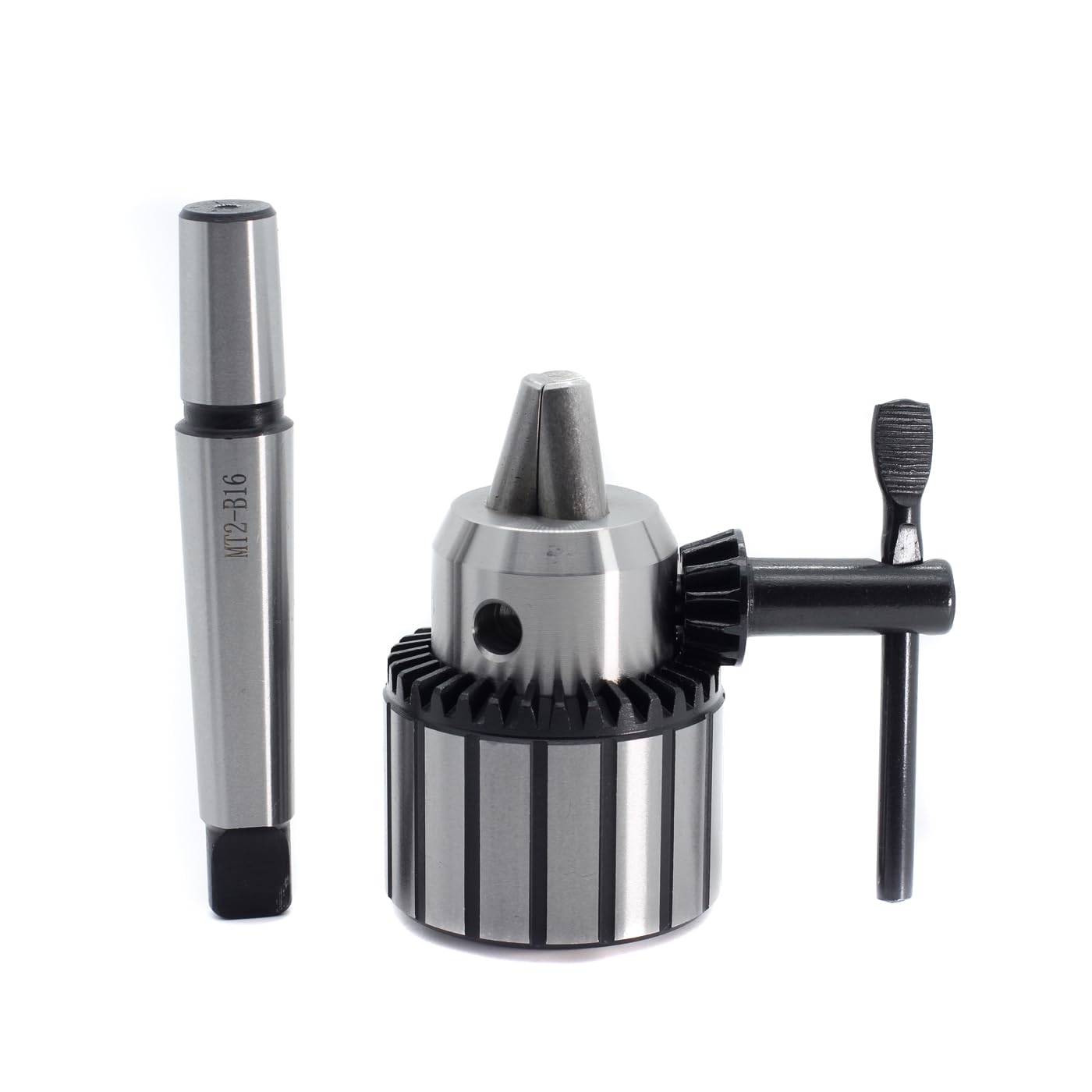 Portabrocas JESTUOUS B16 tipo llave de 1/2 pulgada (1-13 mm) con mandriles MT2 Morse cónico resistente