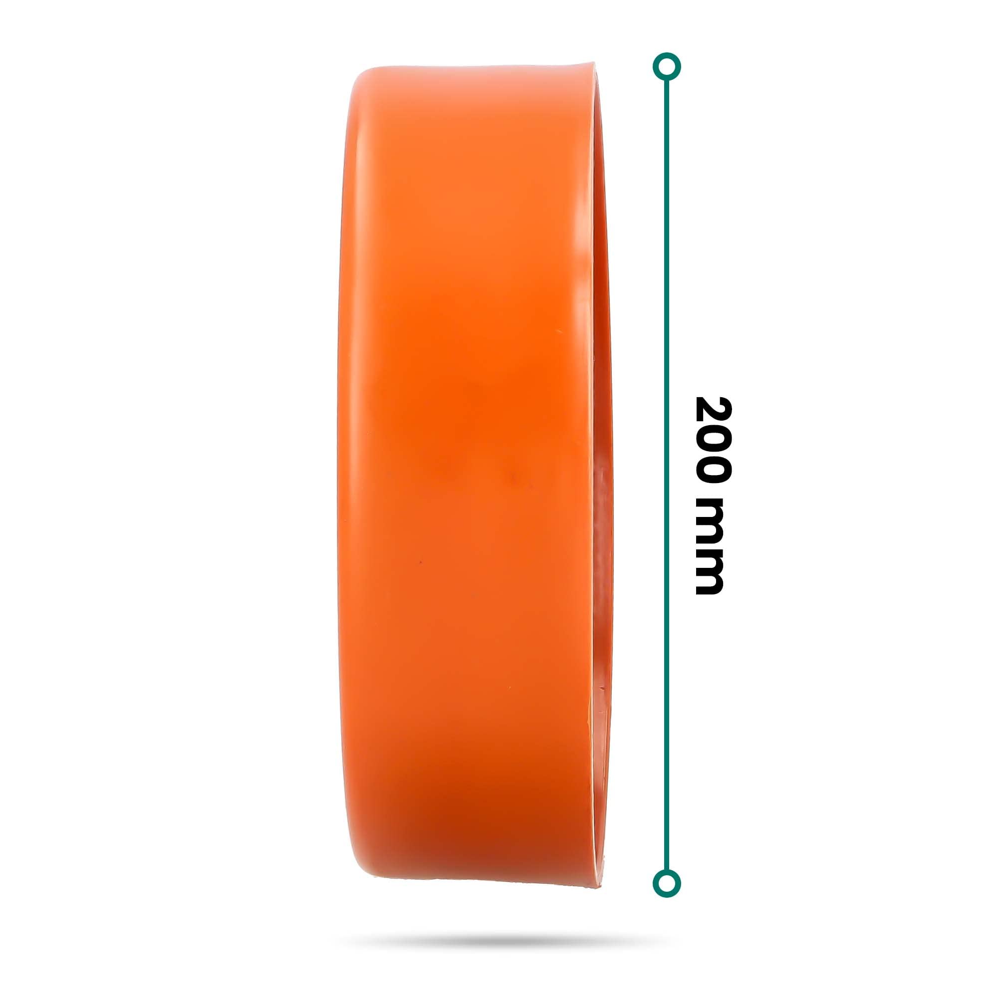 Millto™ Floor Pipe End Cap Stop Hole Sockets Socket Cover Pipe Orange Polypropylene Plastic Plug Fit 200 mm - Image 4