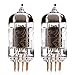 Matched Pair (2x) Genalex Gold Lion 12AX7 tube (ECC83)
