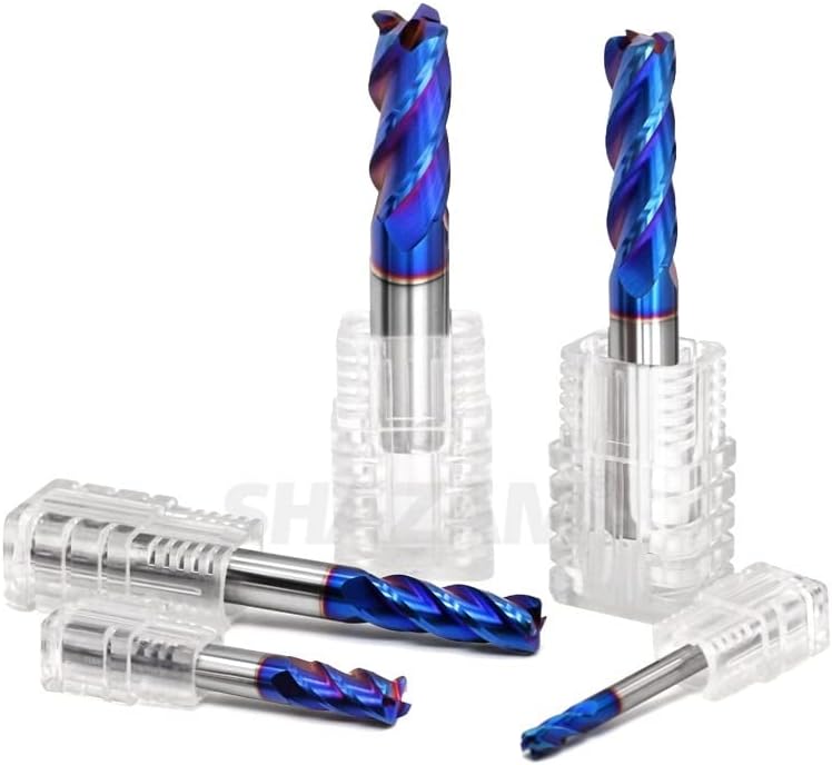1 PC Milling Cutter Alloy Coating Tungsten Steel Tool CNC Maching Endmil Hrc70 Corner Roughing Top Milling Cutter Kit (Size : 8R0.5x50L)
