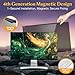 JEEETINTX Magnetic Computer Privacy Screen Filter 27 inch for 16:9 Widescreen Monitor Desktop PC, 27in Hanging Removable Anti Blue Light Glare Eye Protection Shield, Anti Spy Screen Protector Panel