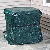 Duck Brand Standard Central Air Conditioner Cover, 34-Inch x 30-Inch x 34-Inch, Green (1431012)